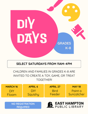 DIY Days: Grades K-8